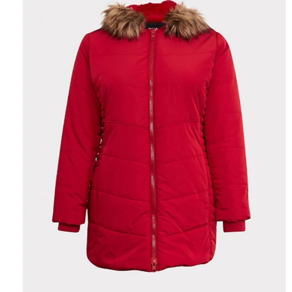 Torrid Winter Fur Jacket
